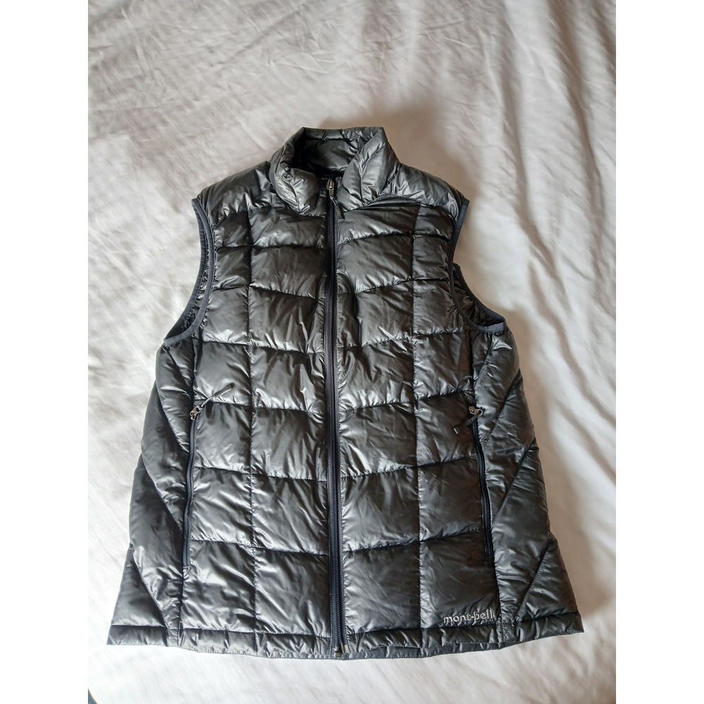 Montbell superior down vest goose down puffer vest womens small
